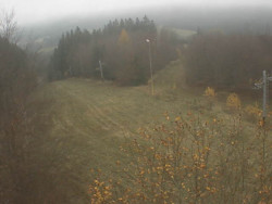 Kamera na svahu B, pohled od chaty