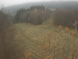 Kamera na svahu B, pohled od chaty