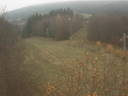 Kamera na svahu B, pohled od chaty