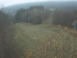 Kamera na svahu B, pohled od chaty