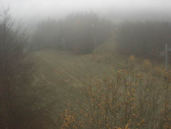 Kamera na svahu B, pohled od chaty