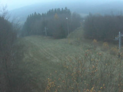 Kamera na svahu B, pohled od chaty