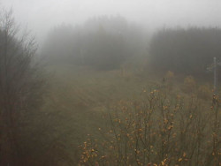 Kamera na svahu B, pohled od chaty