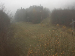 Kamera na svahu B, pohled od chaty