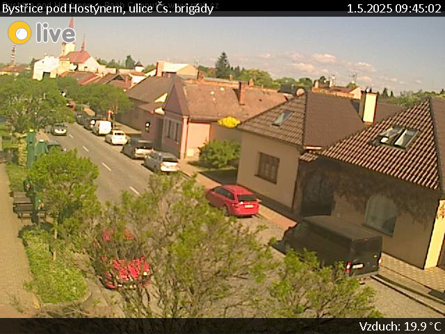 Webkamera na Ulici Čs. brigády