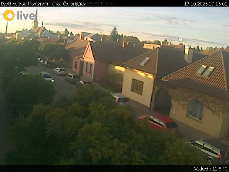 Město Bystřice pod Hostýnem - Bystřice pod Hostýnem, ulice Čs. brigády - 13.10.2025 v 17:15 Město Bystřice pod Hostýnem - Bystřice pod Hostýnem, ulice Čs. brigády - 13.10.2025 v 17:15