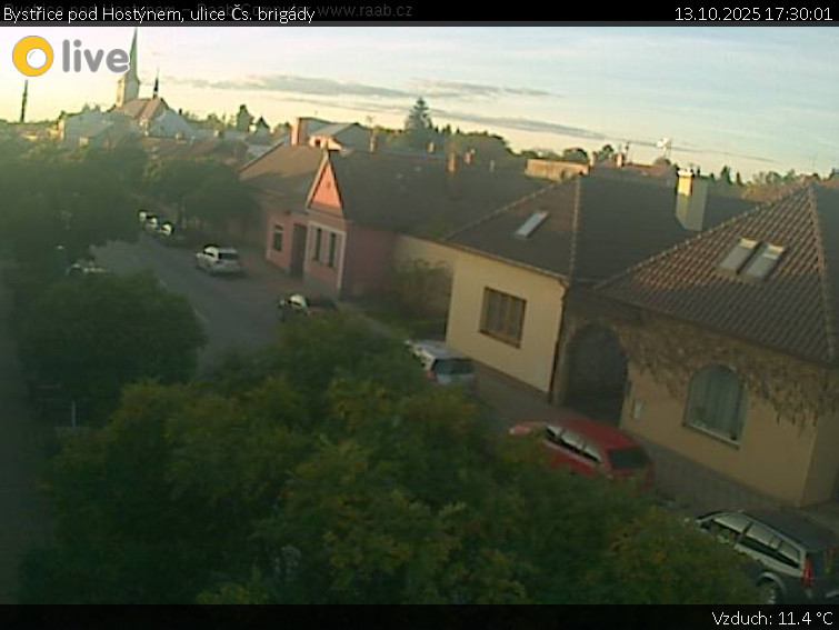 Město Bystřice pod Hostýnem - Bystřice pod Hostýnem, ulice Čs. brigády - 13.10.2025 v 17:30 Město Bystřice pod Hostýnem - Bystřice pod Hostýnem, ulice Čs. brigády - 13.10.2025 v 17:30