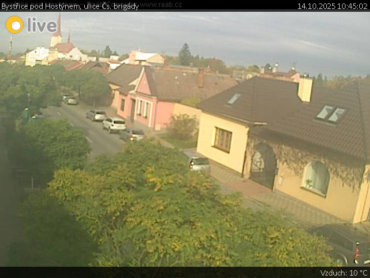 Město Bystřice pod Hostýnem - Bystřice pod Hostýnem, ulice Čs. brigády - 14.10.2025 v 10:45 Město Bystřice pod Hostýnem - Bystřice pod Hostýnem, ulice Čs. brigády - 14.10.2025 v 10:45
