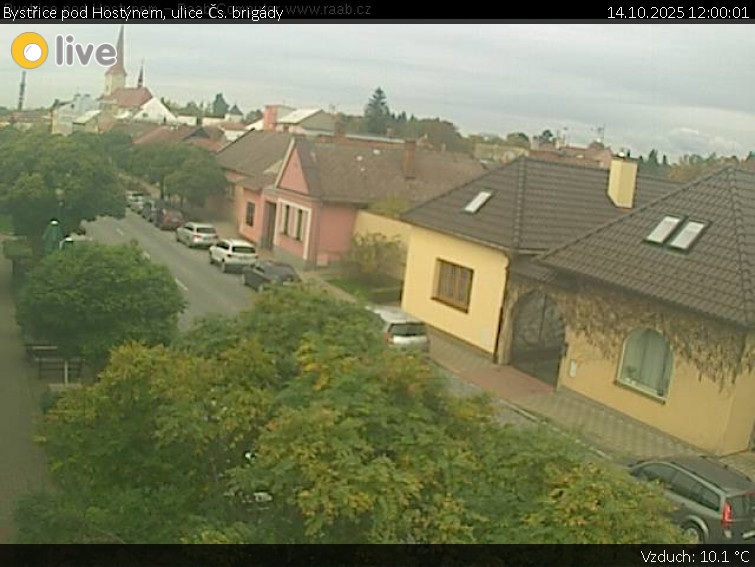Město Bystřice pod Hostýnem - Bystřice pod Hostýnem, ulice Čs. brigády - 14.10.2025 v 12:00 Město Bystřice pod Hostýnem - Bystřice pod Hostýnem, ulice Čs. brigády - 14.10.2025 v 12:00