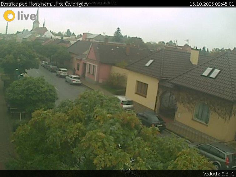Město Bystřice pod Hostýnem - Bystřice pod Hostýnem, ulice Čs. brigády - 15.10.2025 v 09:45 Město Bystřice pod Hostýnem - Bystřice pod Hostýnem, ulice Čs. brigády - 15.10.2025 v 09:45