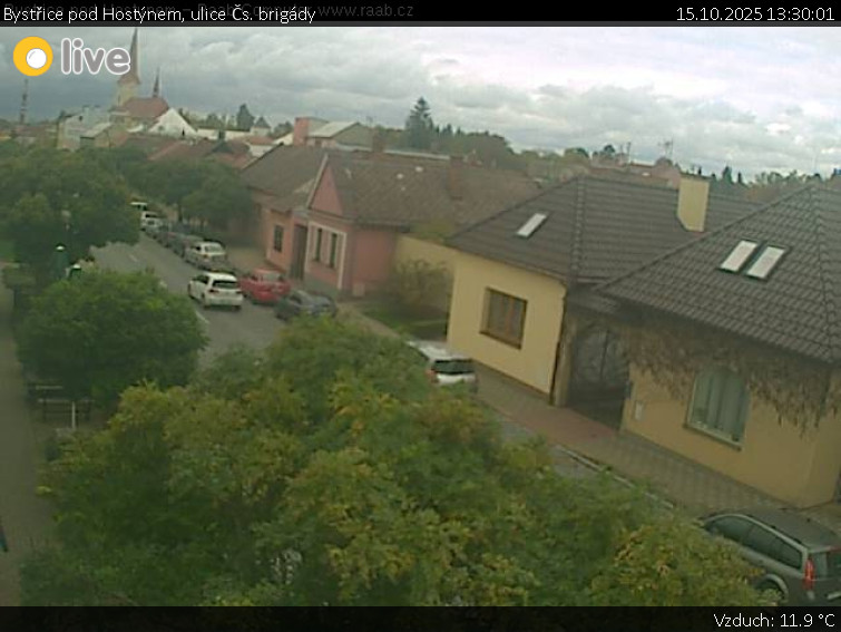 Město Bystřice pod Hostýnem - Bystřice pod Hostýnem, ulice Čs. brigády - 15.10.2025 v 13:30 Město Bystřice pod Hostýnem - Bystřice pod Hostýnem, ulice Čs. brigády - 15.10.2025 v 13:30
