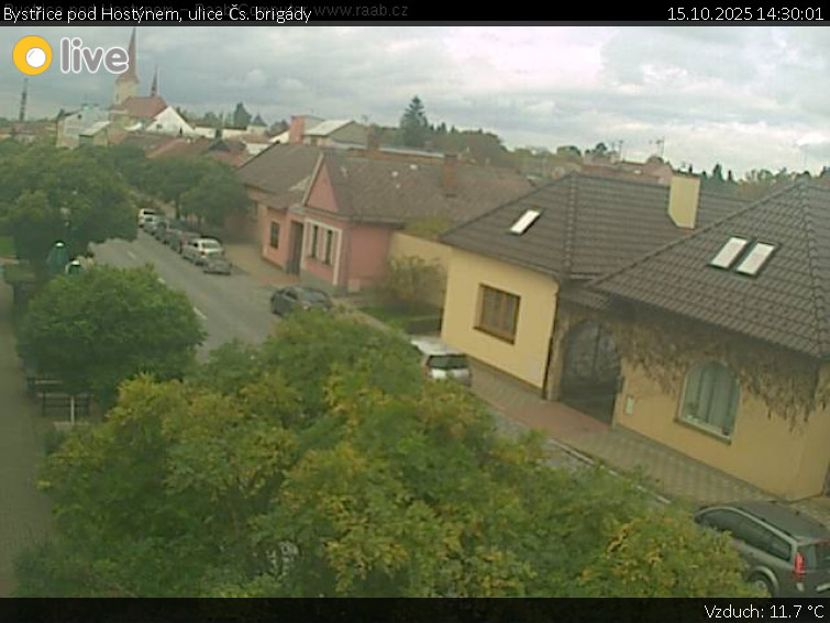 Město Bystřice pod Hostýnem - Bystřice pod Hostýnem, ulice Čs. brigády - 15.10.2025 v 14:30 Město Bystřice pod Hostýnem - Bystřice pod Hostýnem, ulice Čs. brigády - 15.10.2025 v 14:30