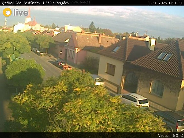 Město Bystřice pod Hostýnem - Bystřice pod Hostýnem, ulice Čs. brigády - 16.10.2025 v 08:30 Město Bystřice pod Hostýnem - Bystřice pod Hostýnem, ulice Čs. brigády - 16.10.2025 v 08:30