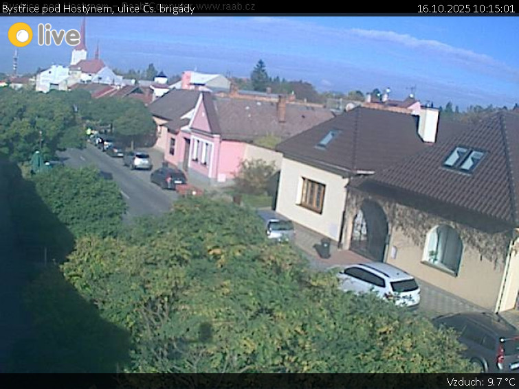 Město Bystřice pod Hostýnem - Bystřice pod Hostýnem, ulice Čs. brigády - 16.10.2025 v 10:15 Město Bystřice pod Hostýnem - Bystřice pod Hostýnem, ulice Čs. brigády - 16.10.2025 v 10:15