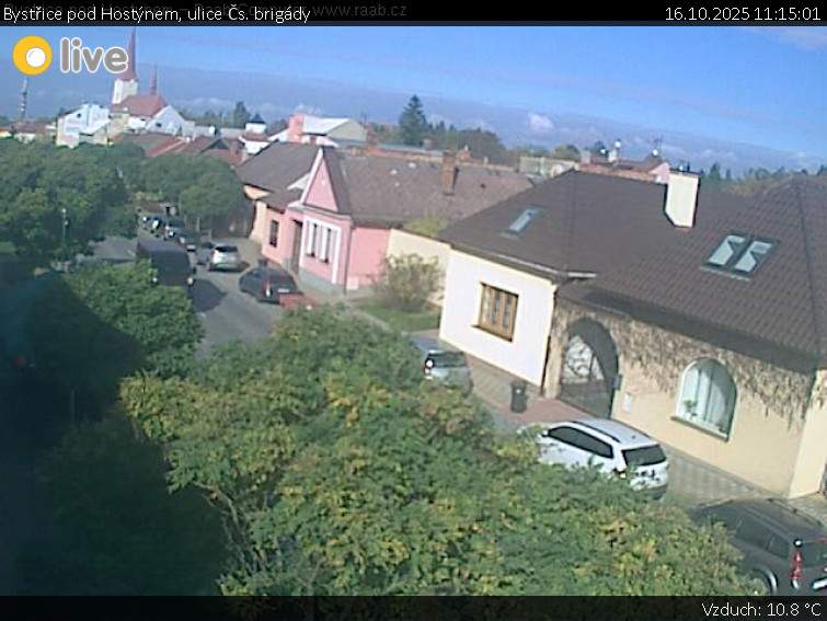 Město Bystřice pod Hostýnem - Bystřice pod Hostýnem, ulice Čs. brigády - 16.10.2025 v 11:15 Město Bystřice pod Hostýnem - Bystřice pod Hostýnem, ulice Čs. brigády - 16.10.2025 v 11:15