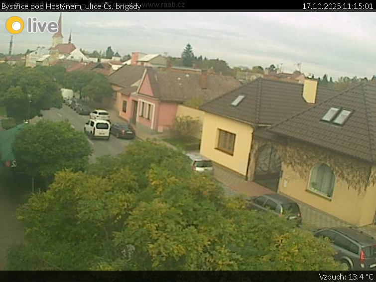 Město Bystřice pod Hostýnem - Bystřice pod Hostýnem, ulice Čs. brigády - 17.10.2025 v 11:15 Město Bystřice pod Hostýnem - Bystřice pod Hostýnem, ulice Čs. brigády - 17.10.2025 v 11:15