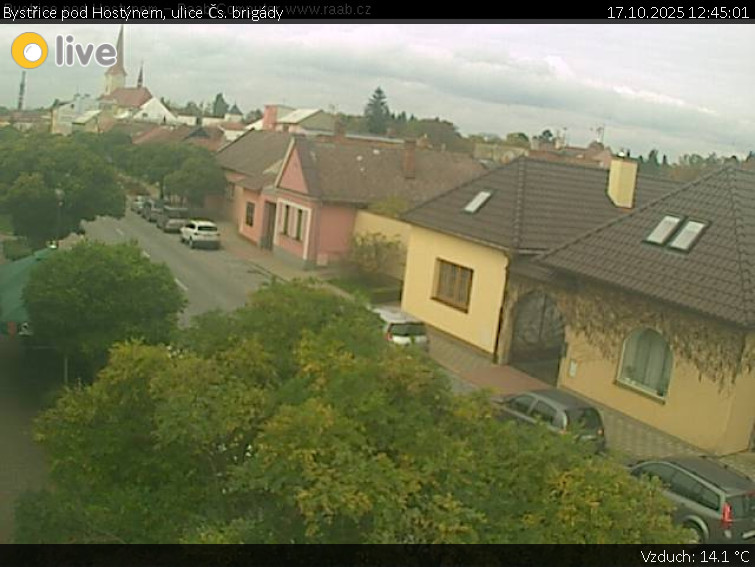 Město Bystřice pod Hostýnem - Bystřice pod Hostýnem, ulice Čs. brigády - 17.10.2025 v 12:45 Město Bystřice pod Hostýnem - Bystřice pod Hostýnem, ulice Čs. brigády - 17.10.2025 v 12:45