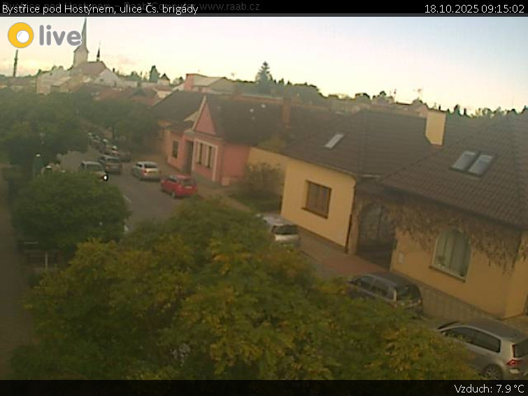 Město Bystřice pod Hostýnem - Bystřice pod Hostýnem, ulice Čs. brigády - 18.10.2025 v 09:15 Město Bystřice pod Hostýnem - Bystřice pod Hostýnem, ulice Čs. brigády - 18.10.2025 v 09:15