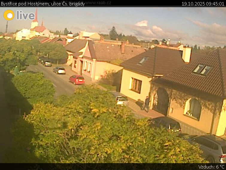Město Bystřice pod Hostýnem - Bystřice pod Hostýnem, ulice Čs. brigády - 19.10.2025 v 09:45 Město Bystřice pod Hostýnem - Bystřice pod Hostýnem, ulice Čs. brigády - 19.10.2025 v 09:45