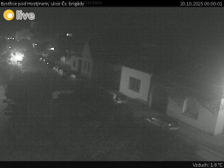 Město Bystřice pod Hostýnem - Bystřice pod Hostýnem, ulice Čs. brigády - 20.10.2025 v 00:00 Město Bystřice pod Hostýnem - Bystřice pod Hostýnem, ulice Čs. brigády - 20.10.2025 v 00:00