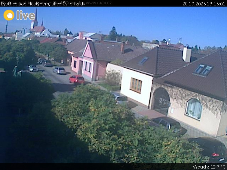 Město Bystřice pod Hostýnem - Bystřice pod Hostýnem, ulice Čs. brigády - 20.10.2025 v 13:15 Město Bystřice pod Hostýnem - Bystřice pod Hostýnem, ulice Čs. brigády - 20.10.2025 v 13:15