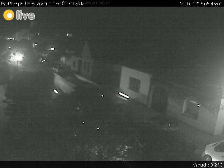 Město Bystřice pod Hostýnem - Bystřice pod Hostýnem, ulice Čs. brigády - 21.10.2025 v 05:45 Město Bystřice pod Hostýnem - Bystřice pod Hostýnem, ulice Čs. brigády - 21.10.2025 v 05:45
