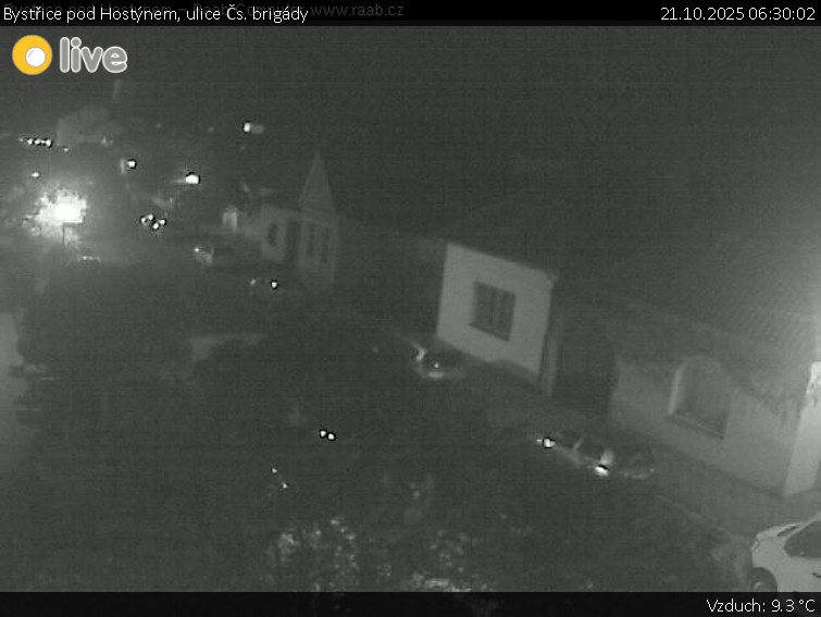 Město Bystřice pod Hostýnem - Bystřice pod Hostýnem, ulice Čs. brigády - 21.10.2025 v 06:30 Město Bystřice pod Hostýnem - Bystřice pod Hostýnem, ulice Čs. brigády - 21.10.2025 v 06:30