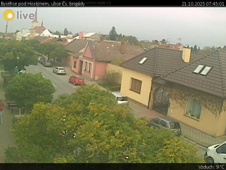 Město Bystřice pod Hostýnem - Bystřice pod Hostýnem, ulice Čs. brigády - 21.10.2025 v 07:45 Město Bystřice pod Hostýnem - Bystřice pod Hostýnem, ulice Čs. brigády - 21.10.2025 v 07:45