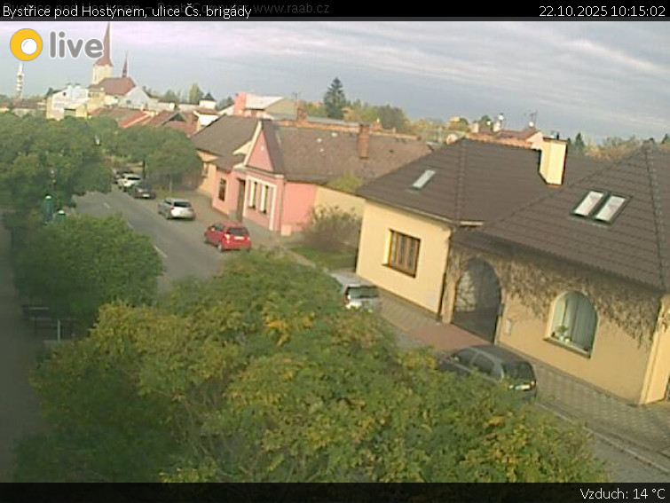 Město Bystřice pod Hostýnem - Bystřice pod Hostýnem, ulice Čs. brigády - 22.10.2025 v 10:15 Město Bystřice pod Hostýnem - Bystřice pod Hostýnem, ulice Čs. brigády - 22.10.2025 v 10:15