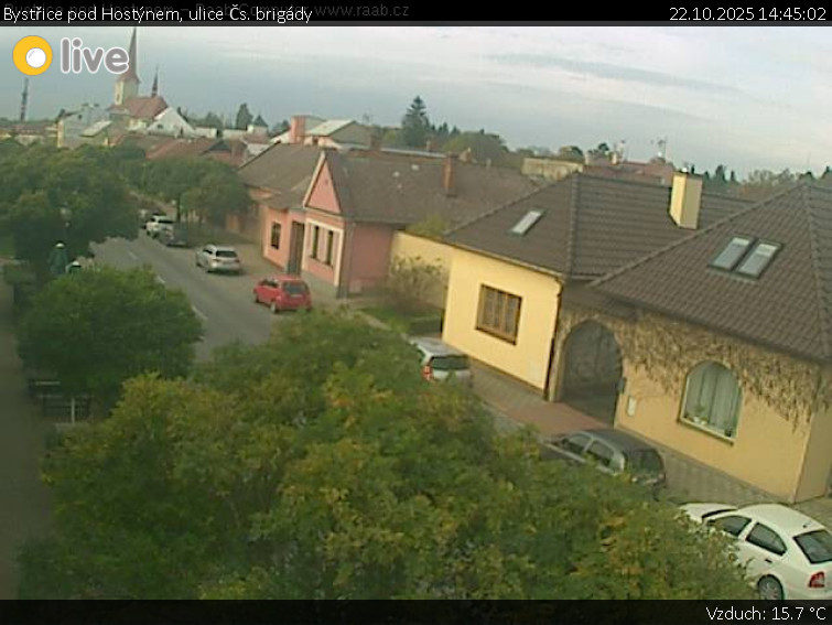Město Bystřice pod Hostýnem - Bystřice pod Hostýnem, ulice Čs. brigády - 22.10.2025 v 14:45 Město Bystřice pod Hostýnem - Bystřice pod Hostýnem, ulice Čs. brigády - 22.10.2025 v 14:45