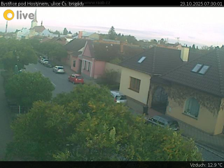 Město Bystřice pod Hostýnem - Bystřice pod Hostýnem, ulice Čs. brigády - 23.10.2025 v 07:30 Město Bystřice pod Hostýnem - Bystřice pod Hostýnem, ulice Čs. brigády - 23.10.2025 v 07:30