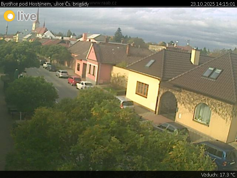 Město Bystřice pod Hostýnem - Bystřice pod Hostýnem, ulice Čs. brigády - 23.10.2025 v 14:15 Město Bystřice pod Hostýnem - Bystřice pod Hostýnem, ulice Čs. brigády - 23.10.2025 v 14:15