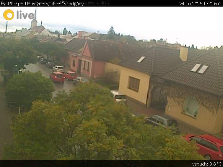 Město Bystřice pod Hostýnem - Bystřice pod Hostýnem, ulice Čs. brigády - 24.10.2025 v 17:00 Město Bystřice pod Hostýnem - Bystřice pod Hostýnem, ulice Čs. brigády - 24.10.2025 v 17:00