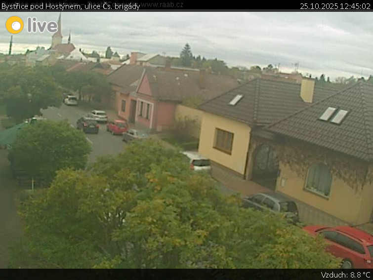 Město Bystřice pod Hostýnem - Bystřice pod Hostýnem, ulice Čs. brigády - 25.10.2025 v 12:45 Město Bystřice pod Hostýnem - Bystřice pod Hostýnem, ulice Čs. brigády - 25.10.2025 v 12:45