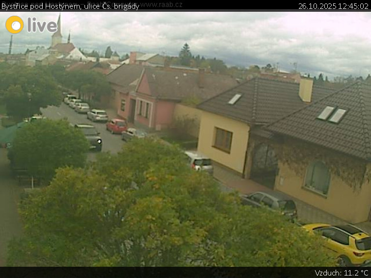 Město Bystřice pod Hostýnem - Bystřice pod Hostýnem, ulice Čs. brigády - 26.10.2025 v 12:45 Město Bystřice pod Hostýnem - Bystřice pod Hostýnem, ulice Čs. brigády - 26.10.2025 v 12:45