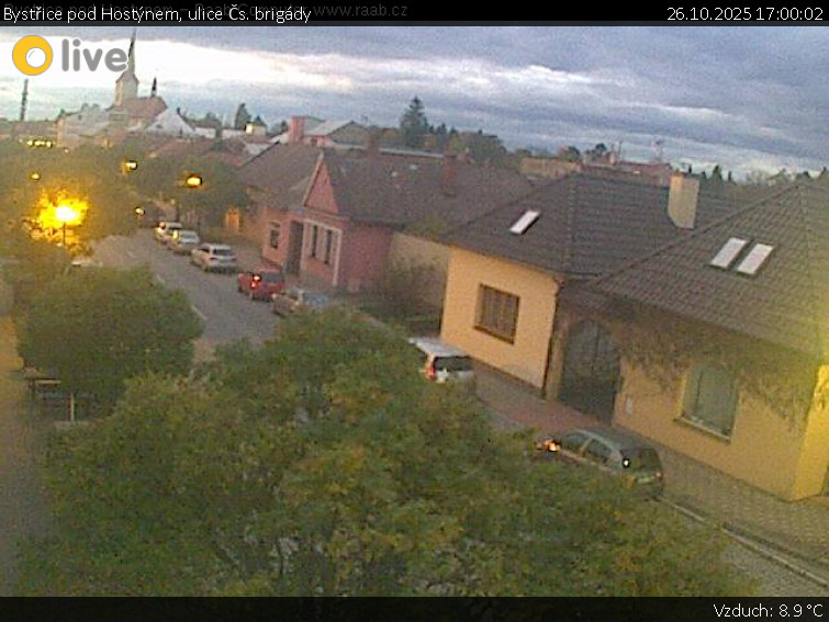 Město Bystřice pod Hostýnem - Bystřice pod Hostýnem, ulice Čs. brigády - 26.10.2025 v 17:00 Město Bystřice pod Hostýnem - Bystřice pod Hostýnem, ulice Čs. brigády - 26.10.2025 v 17:00