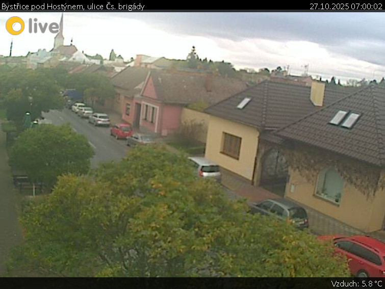 Město Bystřice pod Hostýnem - Bystřice pod Hostýnem, ulice Čs. brigády - 27.10.2025 v 07:00 Město Bystřice pod Hostýnem - Bystřice pod Hostýnem, ulice Čs. brigády - 27.10.2025 v 07:00