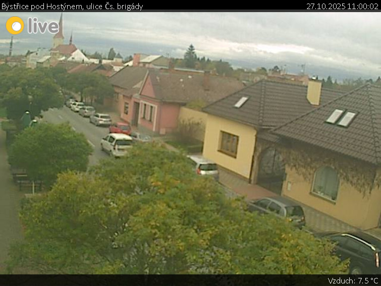 Město Bystřice pod Hostýnem - Bystřice pod Hostýnem, ulice Čs. brigády - 27.10.2025 v 11:00 Město Bystřice pod Hostýnem - Bystřice pod Hostýnem, ulice Čs. brigády - 27.10.2025 v 11:00