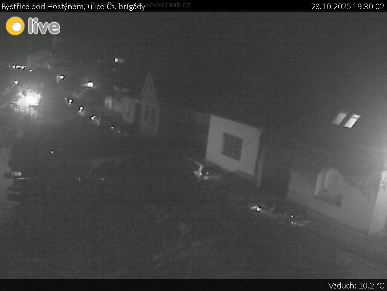 Město Bystřice pod Hostýnem - Bystřice pod Hostýnem, ulice Čs. brigády - 28.10.2025 v 19:30 Město Bystřice pod Hostýnem - Bystřice pod Hostýnem, ulice Čs. brigády - 28.10.2025 v 19:30