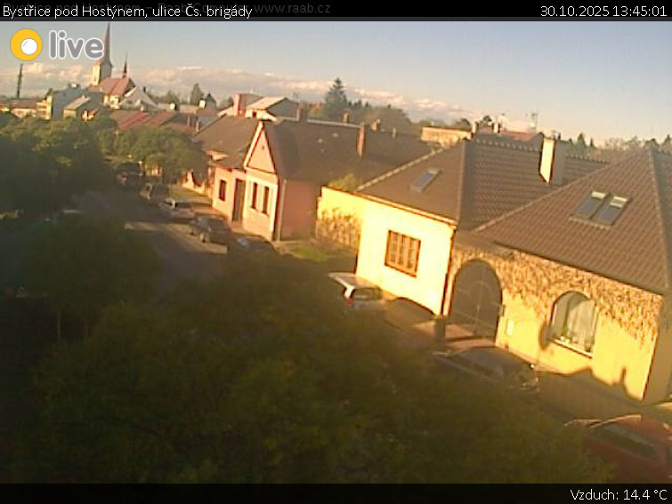 Město Bystřice pod Hostýnem - Bystřice pod Hostýnem, ulice Čs. brigády - 30.10.2025 v 13:45 Město Bystřice pod Hostýnem - Bystřice pod Hostýnem, ulice Čs. brigády - 30.10.2025 v 13:45