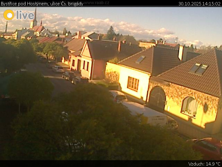 Město Bystřice pod Hostýnem - Bystřice pod Hostýnem, ulice Čs. brigády - 30.10.2025 v 14:15 Město Bystřice pod Hostýnem - Bystřice pod Hostýnem, ulice Čs. brigády - 30.10.2025 v 14:15