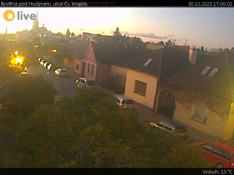 Město Bystřice pod Hostýnem - Bystřice pod Hostýnem, ulice Čs. brigády - 30.10.2025 v 17:00 Město Bystřice pod Hostýnem - Bystřice pod Hostýnem, ulice Čs. brigády - 30.10.2025 v 17:00
