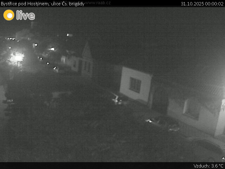 Město Bystřice pod Hostýnem - Bystřice pod Hostýnem, ulice Čs. brigády - 31.10.2025 v 00:00 Město Bystřice pod Hostýnem - Bystřice pod Hostýnem, ulice Čs. brigády - 31.10.2025 v 00:00