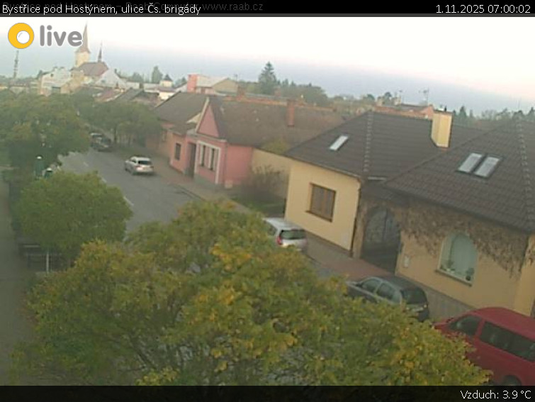 Město Bystřice pod Hostýnem - Bystřice pod Hostýnem, ulice Čs. brigády - 1.11.2025 v 07:00 Město Bystřice pod Hostýnem - Bystřice pod Hostýnem, ulice Čs. brigády - 1.11.2025 v 07:00