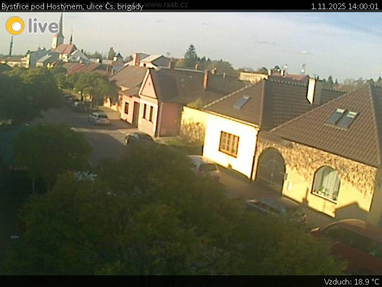 Město Bystřice pod Hostýnem - Bystřice pod Hostýnem, ulice Čs. brigády - 1.11.2025 v 14:00 Město Bystřice pod Hostýnem - Bystřice pod Hostýnem, ulice Čs. brigády - 1.11.2025 v 14:00