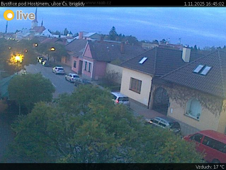Město Bystřice pod Hostýnem - Bystřice pod Hostýnem, ulice Čs. brigády - 1.11.2025 v 16:45 Město Bystřice pod Hostýnem - Bystřice pod Hostýnem, ulice Čs. brigády - 1.11.2025 v 16:45