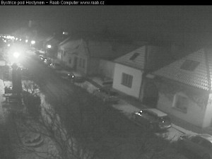 Město Bystřice pod Hostýnem - Bystřice pod Hostýnem, ulice Čs. brigády - 2.1.2026 v 02:15 Město Bystřice pod Hostýnem - Bystřice pod Hostýnem, ulice Čs. brigády - 2.1.2026 v 02:15