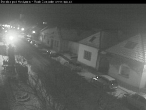 Město Bystřice pod Hostýnem - Bystřice pod Hostýnem, ulice Čs. brigády - 2.1.2026 v 04:15 Město Bystřice pod Hostýnem - Bystřice pod Hostýnem, ulice Čs. brigády - 2.1.2026 v 04:15