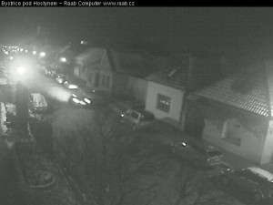 Město Bystřice pod Hostýnem - Bystřice pod Hostýnem, ulice Čs. brigády - 2.2.2026 v 05:30 Město Bystřice pod Hostýnem - Bystřice pod Hostýnem, ulice Čs. brigády - 2.2.2026 v 05:30