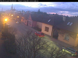 Město Bystřice pod Hostýnem - Bystřice pod Hostýnem, ulice Čs. brigády - 23.2.2026 v 17:45 Město Bystřice pod Hostýnem - Bystřice pod Hostýnem, ulice Čs. brigády - 23.2.2026 v 17:45